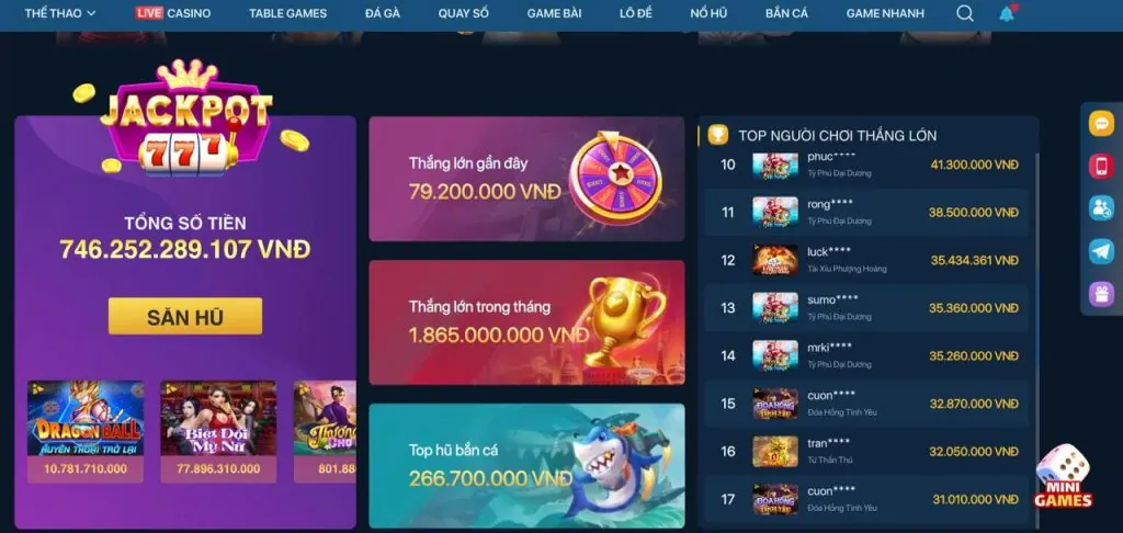 Đa dạng trò chơi tại mew 88